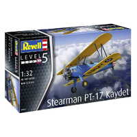 REVELL 03837 STEARMAN PT-17 KAYDET PLASTIC MODEL KIT