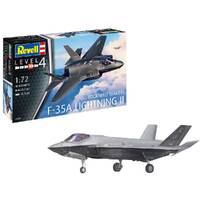 REVELL 03868 F-35A LIGHTNING 11 LOCKHEAD MARTIN 1:72 PLASTIC MODEL KIT