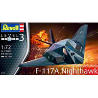 REVELL 03899 LOCKHEED MARTIN F-117A NIGHTHAWK 1:72 PLASTIC MODEL KIT