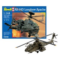 REVELL 04046 AH-64D LONGBOW APACHE ATTACK HELICOPTER 1/144 SCALE PLASTIC MODEL KIT