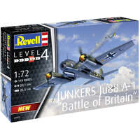 REVELL 04972  JUNKERS JU88 A-1 BATTLE OF BRITAIN 1:72 PLASTIC MODEL KIT