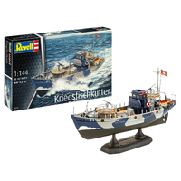 REVELL 05242 KRIEGSFISCHKUTTER (REICH FISH CUTTER) 1/144 SCALE PLASTIC MODEL KIT BOAT