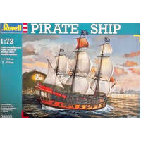 REVELL 05605 PIRATE SHIP 1:72 PLASTIC MODEL SHIP KIT