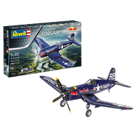 REVELL 05641 VOUGHT F4U-4 CORSAIR THE FLYING BULLS RESTORATION TEAM 1/48 SCALE PLASTIC MODEL KIT