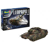 REVELL 05656 LEAOPARD 1 A1A1 - A1A4 BATTLE TANK GIFT SET INCLUDES PAINT GLUE AND POSTER 1/35 SCALE PLASTIC MODEL KIT