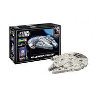 REVELL 05659 STAR WARS MILLENIUM FALCON WITH MOVIE POSTER 40TH ANNIVERSARY GIFT SET 1/72 SCALE PLASTIC MODEL KIT