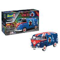 REVELL 05672 VW COMBI VAN T1 THE WHO THE MAGIC BUS LIMITED EDITION INCLUDES PAINTS GLUE AND BRUSH 1/24 SCALE PLASTIC MODEL KIT