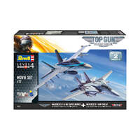 REVELL 05677 TOP GUN MAVERICK 1/72 F/A-18E SUPER HORNET AND 1/72 F-14D TOMCAT MOVIE SET PLASTIC KIT