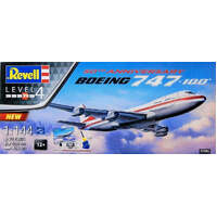 REVELL 05686 BOEING 747-100 50TH ANNIVERSARY 1:144 PLASTIC MODEL AIRCRAFT KIT