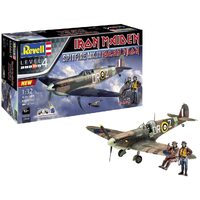 REVELL 05688 1/32 IRON MAIDEN GIFT SET SPITFIRE MKII ACES HIGH INCLUDES GLUE AND PAINT