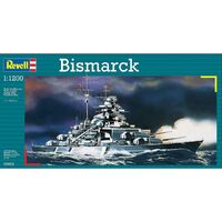 REVELL 05802 BISMARCK 1/1200 SCALE  PLASTIC MODEL KIT