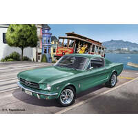 REVELL 07065 1965 FORD MUSTANG 2+2 FASTBACK 1/24 SCALE PLASTIC MODEL KIT VEHICLE