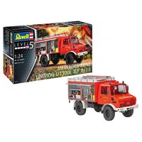 REVELL 07512 MERCEDES BENZ UNIMOG U1300L TLF 8/18 1/24 SCALE PLASTIC MODEL KIT