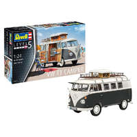 REVELL 07674 1/24 VW T1 CAMPER PLASTIC MODEL KIT