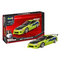 REVELL 07691 FAST AND FURIOUS BRIAN'S 1995 MITSUBISHI ECLIPSE 1/25 SCALE CAR PLASTIC MODEL KIT