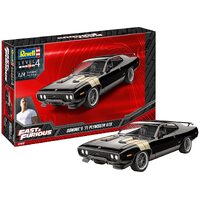 REVELL 07692 FAST AND FURIOUS DOMINIC'S 1971 PLYMOUTH GTX 1/25 SCALE CAR PLASTIC MODEL KIT