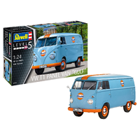 REVELL 07726 VW TYPE 1 PANEL VAN GULF RACING TEAM 1/24 SCALE PLASTIC MODEL KIT