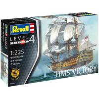 REVELL 65408 HMS VICTORY INCLUDES AQUA PAINTS BRUSH AND GLUE 1/225 SCALE PLASTIC MODEL KIT