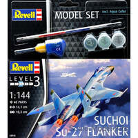 REVELL 63948 SUCHOI SU-27 FLANKER 1/144 SCALE PLASTIC MODEL SET