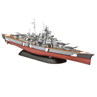 REVELL 05098 GERMAN BATTLESHIP BISMARK 1/700 SCALE PLASTIC MODEL KIT SHIP