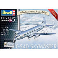 REVELL 03910 C 54D SKYMASTER 1:72 PLASTIC MODEL PLANE KIT