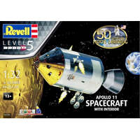 REVELL 03703 APOLLO 11 SPACECRAFT WITH INTERIOR 1:32 PLASTIC MODEL KIT