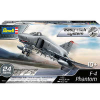 REVELL 03651 F-4E PHANTOM EASY CLICK SYSTEM NO GLUE NO PAINT REQUIRED 1/72 SCALE PLASTIC MODEL KIT FIGHTER