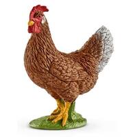 SCHLEICH 13826 HEN BROWN