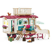 SCHLEICH 42593 HORSE CLUB - CARAVAN FOR SECRET CLUB MEETING