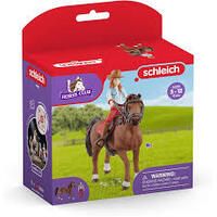 SCHLEICH 42539 HORSE CLUB HANNAH AND CAYENNE