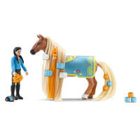 SCHLEICH 42585 HORSE CLUB KIM AND CARMELO STARTER PACK