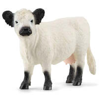 SCHLEICH 13960 FARM GALLOWAY COW