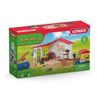 SCHLEICH 42607 FARM WORLD PET HOTEL INCLUDES 54 PIECES