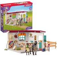 SCHLEICH 42591 HORSE CLUB  TACK ROOM EXTENSION PLAYSET INCLUDES 85 PIECES