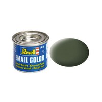 REVELL 32165 (65) BRONZE GREEN MATT ENAMEL PAINT 14ML