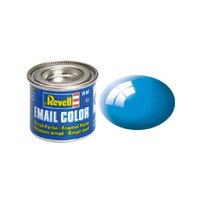 REVELL 32150 (50) LIGHT BLUE GLOSS ENAMEL PAINT 14ML