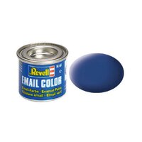 REVELL 32156 (56) BLUE MATT ENAMEL PAINT 14ML