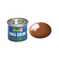 REVELL 32180 (80) MUD BROWN GLOSS ENAMEL PAINT 14ML