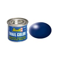 REVELL 32350 (350) DARK BLUE SILK ENAMEL PAINT 14ML