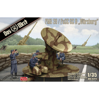 DASWERK 35014 FMG 39/FUSE 62D WURZBURG GERMAN WW2 GUN LAYING RADAR 1:35 PLASTIC MODEL KIT