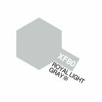 TAMIYA XF-80 ACRYLIC ROYAL LIGHT GREY PAINT 10ML