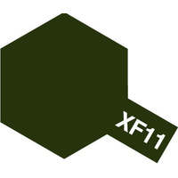 TAMIYA XF-11 ENAMEL FLAT JN GREEN PAINT 10ML