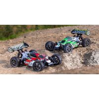 KYOSHO 34108T1 1:8 EP 4WD INFERNO NEO 3.0 VE READYSET GREEN REMOTE CONTROL CAR BATTERY AND CHARGER NOT INCLUDED