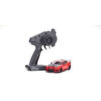 KYOSHO 32339R MINI-Z RWD MR-03 READYSET CHEVROLET CAMARO ZL1 1LE RED HOT W/LED REMOTE CONTROL CAR