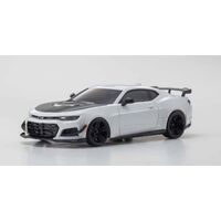 KYOSHO 32339W MINI-Z RWD MR-03 READYSET CHEVROLET CAMARO ZL1 1LE SUMMIT REMOTE CONTROL CAR WHITE