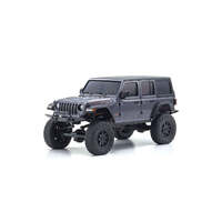 KYOSHO 325221GM 1:24 SCALE MINI-Z 4X4 MX-O1 READYSET JEEP WRANGLER UNLIMITED RUBICON GRANITE CRYSTAL METALLIC 2.4 GHZ RC CRAWLER TRUCK