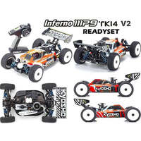 KYOSHO 33021 1:8 SCALE GP 4WD R/S INFERNO MP9 TKI4 V2 - WITH KT331P NITRO RC CAR