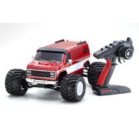 KYOSHO 34491T1 1/10 RC EP 4WD FAZER MK2 FZ02L VE-BT SERIES READY SET MAD VAN VE RTR BRUSHLESS RC MONSTER TRUCK RED BATTERY AND CHARGER NOT INCLUDED