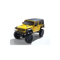 KYOSHO 32521Y MINI-Z 1/24 4X4 MX-01 JEEP WRANGLER UNLIMITED RUBICON HELLAYELLA