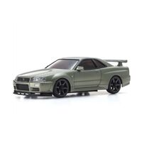 KYOSHO 32624MJ MINI-Z 1/24 SCALE AWD MA-020 READYSET SKYLINE GT-R R34 V.SPEC II NUR MILLENIUM JADE